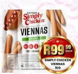 Take 'n Pay Simply Chicken Viennas offer