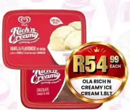 Take 'n Pay OLA RICH N CREAMY ICE CREAM offer