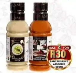 Take 'n Pay Lamzar Sauce Assorted offer