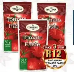 Take 'n Pay La Italiana Tomato Paste offer