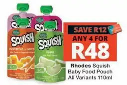 MediRite Rhodes Squish Baby Food Pouch offer