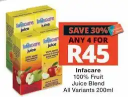 MediRite Infacare 100% Fruit Juice Blend offer