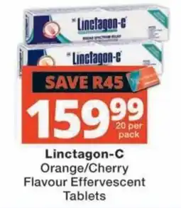 MediRite Linctagon-C Effervescent Tablets offer