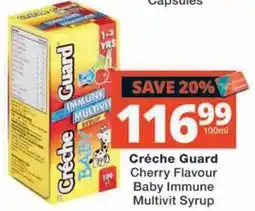 MediRite Créche Guard Baby Immune Multivit Syrup offer