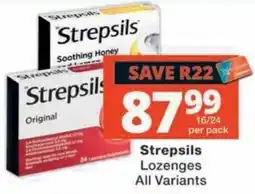 MediRite Strepsils Lozenges offer