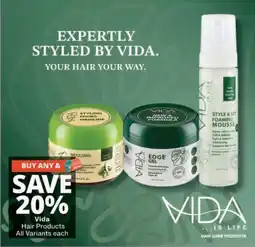 MediRite Vida Hair Products offer
