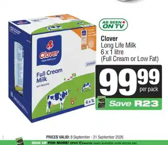 Clover Full Cream Milk