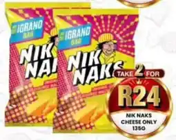 Take 'n Pay NIK NAKS CHEESE ONLY offer