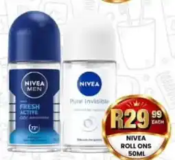 Take 'n Pay NIVEA ROLL ONS offer