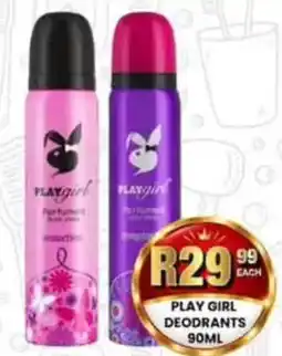 Take 'n Pay Play Girl Deodorants offer