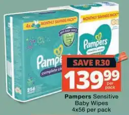 MediRite Pampers Sensitive Baby Wipes offer