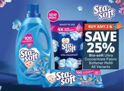 MediRite Sta-soft Ultra Concentrate Fabric Softener Refill offer