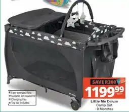 MediRite Little Me Deluxe Camp Cot offer