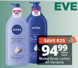 MediRite Nivea Body Lotion offer