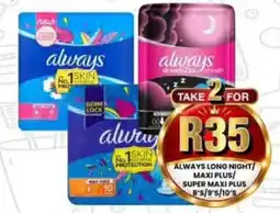 Take 'n Pay Always Long Night/Maxi Plus/Super Maxi Plus offer