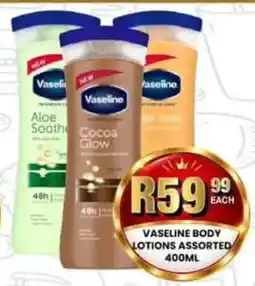 Take 'n Pay Vaseline Body Lotions Assorted offer