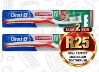 Take 'n Pay Oral B Effect Maxi Clean Toothbrush offer