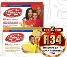 Take 'n Pay Lifebuoy Bath Soap Assorted offer