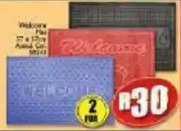 A5 Cash & Carry Welcome Mat offer
