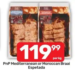 Pick n Pay Liquor PnP Mediterranean or Moroccan Braai Espetada offer