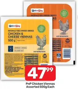 Pick n Pay Liquor Pick n Pay Chicken & Cheese Viennas Assorted offer
