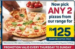 Pick n Pay Liquor pizza offer