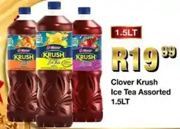 Take 'n Pay Clover Krush Ice Tea Assorted offer