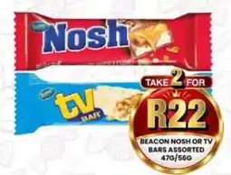 Take 'n Pay Beacon Nosh or TV Bars Assorted offer