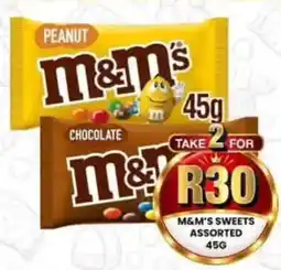 Take 'n Pay M&M'S SWEETS Assorted offer
