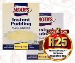 Take 'n Pay MOIR'S Instant Pudding Assorted offer