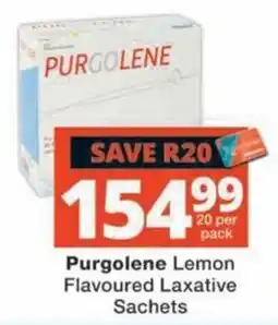 MediRite Purgolene Flavoured Laxative Sachets offer