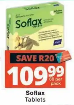 MediRite Soflax Tablets offer
