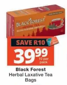 MediRite Black Forest Herbal Laxative Tea Bags offer