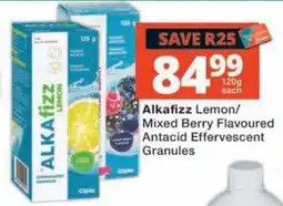 MediRite Alkafizz Antacid Effervescent Granules offer