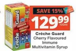 MediRite Créche Guard Cherry Flavoured Immune Multivitamin Syrup offer