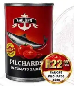 Take 'n Pay Sailors Pilchards in Tomato Sauce offer