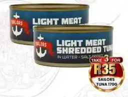 Take 'n Pay SAILORS TUNA offer