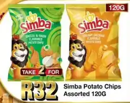 Take 'n Pay Simba Potato Chips Assorted offer