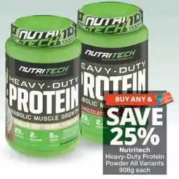 MediRite Nutritech Heavy-Duty Protein Powder offer
