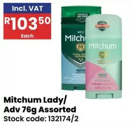 Africa Cash and Carry Mitchum Lady/Adv Assorted offer