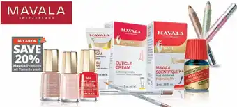Mavala Products