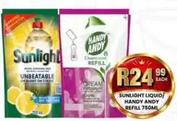 Take 'n Pay Sunlight Liquid/Handy Andy Refill offer