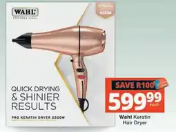 MediRite Wahl Keratin Hair Dryer offer