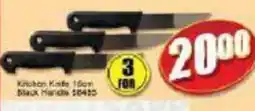 A5 Cash & Carry Kitchen Knife 15cm Black Handle offer