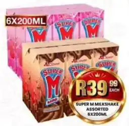 Take 'n Pay Super M Milkshake Assorted offer