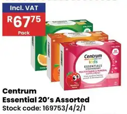 Africa Cash and Carry Centrum Essential 20's Assorted offer