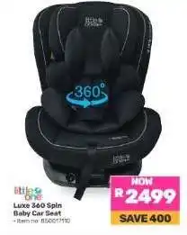 Game Luxe 360 Spin Baby Car Seat offer