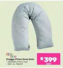 Game Preggy Pillow Grey Dots offer