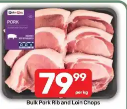 Pick n Pay Bulk Pork Rib and Loin Chops offer