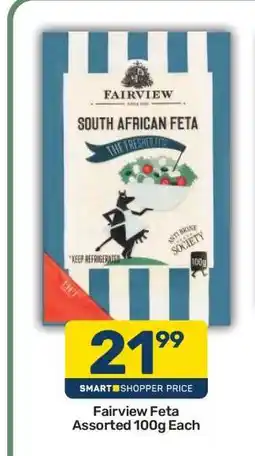 Pick n Pay Fairview Feta Assorted 100g Each offer
